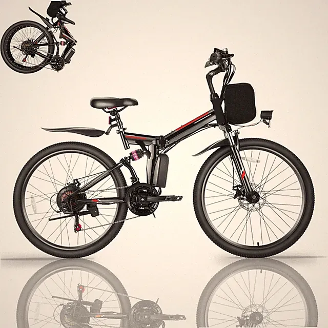 26inch Foldable Bicycle 22.MPH City Commuting Bike with 5 Riding Modes SALE