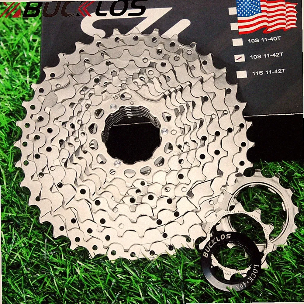 BUCKLOS Road Bicycle Cassette 8/9/10/11 Speed 11-34 Tooth Bike for Shimano HG US