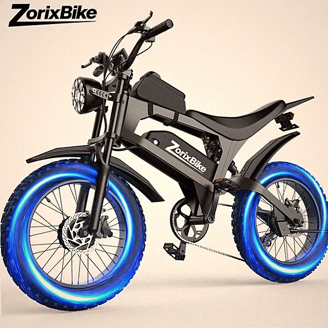 Ebike for Adult 3000W 33Mph Electric Bicycle 20" Dual Motor Mountain Bike 20A