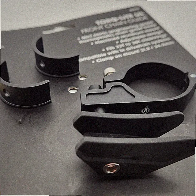 Origin8 TorqLite UL Mini Bicycle Chain Guide Black 31.8-34.9mm Clamp 1X OPEN