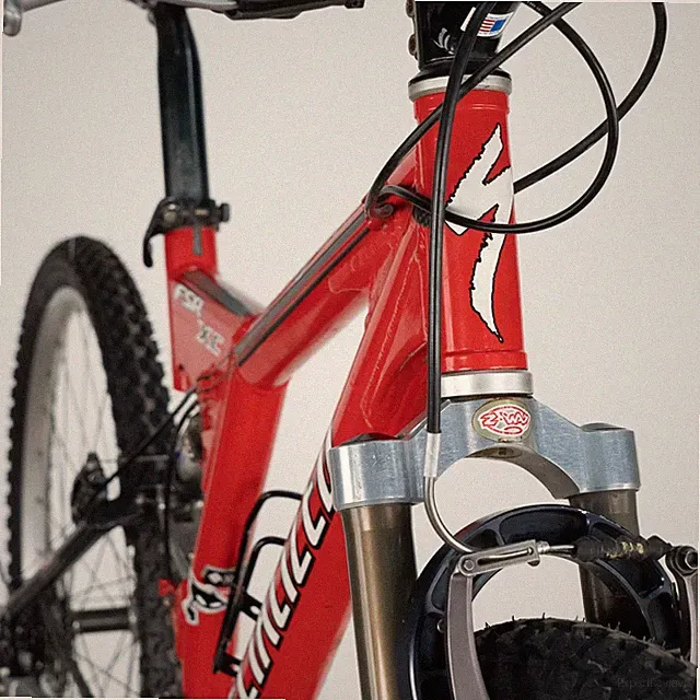 SPECIALIZED FSR XC MTB MOUNTAIN BIKE VINTAGE XTR OLD FRM SHIMANO XTR FOX RITCHEY